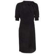 Pre-owned Fabric dresses Burberry Vintage , Black , Dames