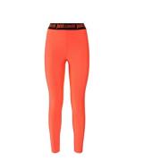 Stijlvolle Leggings voor Vrouwen Just Cavalli , Red , Dames