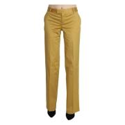 Rechte formele broek broek Just Cavalli , Yellow , Dames