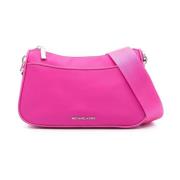 Fuchsia Crossbody Tas met Afneembare Pouch Michael Kors , Pink , Dames