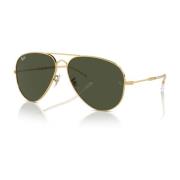 Old Aviator Zonnebril Blauwe Lens Ray-Ban , Yellow , Unisex