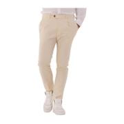 Slim Fit Beige Broek Selected Homme , Beige , Heren