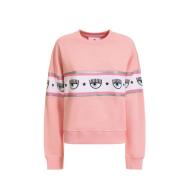 Roze Sweatshirt voor Vrouwen Chiara Ferragni Collection , Pink , Dames