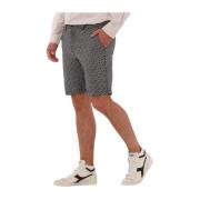 Heren Jacquard Shorts Zwart Anerkjendt , Multicolor , Heren