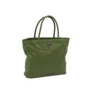 Pre-owned Nylon handbags Prada Vintage , Green , Dames