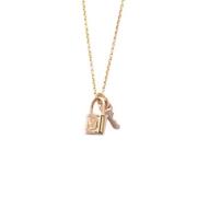 Pre-owned Rose Gold necklaces Louis Vuitton Vintage , Yellow , Dames