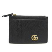 Pre-owned Leather wallets Gucci Vintage , Black , Dames