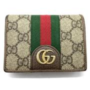 Pre-owned Canvas wallets Gucci Vintage , Multicolor , Dames