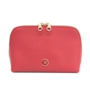 Pre-owned Leather pouches Loewe Pre-owned , Pink , Dames