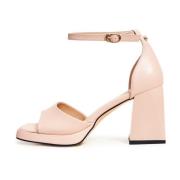 Elegante High Heel Sandalen - Beige Cesare Gaspari , Beige , Dames