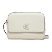 Minimal Monogram Camera Tas Calvin Klein Jeans , White , Dames