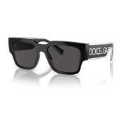 Heren Zonnebril Geïnjecteerd Polycarbonaat Dolce & Gabbana , Black , H...