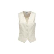 Monaco Gilet MVP wardrobe , Beige , Dames