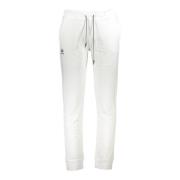 Witte katoenen sportbroek met elastische taille La Martina , White , H...