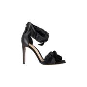 Pre-owned Leather heels Alexandre Birman Pre-owned , Black , Dames