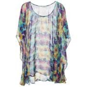Pre-owned Silk tops Versace Pre-owned , Multicolor , Dames