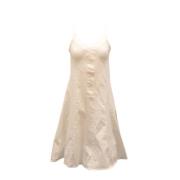 Pre-owned Cotton dresses Ralph Lauren Pre-owned , White , Dames