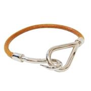 Pre-owned Leather bracelets Hermès Vintage , Brown , Dames