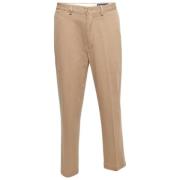 Pre-owned Cotton bottoms Ralph Lauren Pre-owned , Beige , Dames