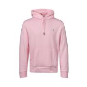 Roze Fleece Gevoerde Hoodie Ralph Lauren , Pink , Heren