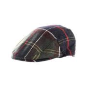 Tartan Wol Ontwerp Hoed Barbour , Multicolor , Heren