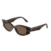 Stijlvolle Bril in Havana Bruin Jimmy Choo , Multicolor , Dames