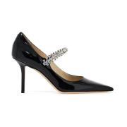 Kristalband Bing Patent Leren Pumps Jimmy Choo , Black , Dames