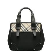 Pre-owned Canvas handbags Burberry Vintage , Black , Dames