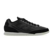 Zwarte Leren New Balance Sneakers Junya Watanabe , Black , Heren