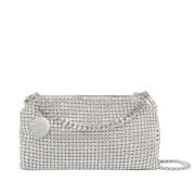 Elegante Crossbody Tas in Wit Stella McCartney , Gray , Dames