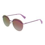 Stijlvolle zonnebril in roze/goudverloop Marc Jacobs , Purple , Dames