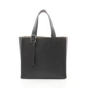 Pre-owned Leather totes Loewe Pre-owned , Black , Dames