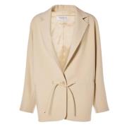 Stijlvolle Coulisse Jassen Max Mara , Beige , Dames