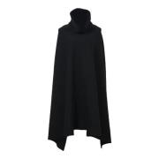 Pre-owned Cashmere outerwear Yohji Yamamoto Pre-owned , Black , Dames