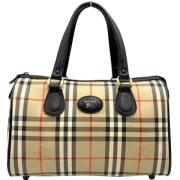 Pre-owned Canvas handbags Burberry Vintage , Multicolor , Dames