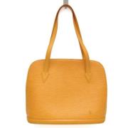 Pre-owned Leather louis-vuitton-bags Louis Vuitton Vintage , Yellow , ...