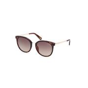 Stijlvolle Zonnebril Bruin Verloop Havana Frame Guess , Brown , Unisex