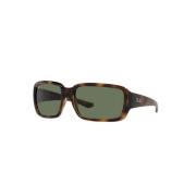 Junior Zonnebril Donkergroen Havana Stijl Ray-Ban , Brown , Unisex