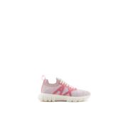 Fuchsia Sneakers Comfortabel Stretch Armani Exchange , Pink , Dames