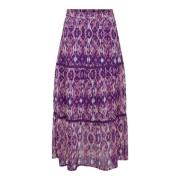 Viva Life Maxi Skirt Purple Magic Only , Purple , Dames
