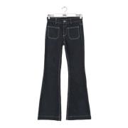 Pre-owned Cotton jeans Stella McCartney Pre-owned , Blue , Dames