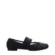 Banddetail Ballerina Flats MM6 Maison Margiela , Black , Dames