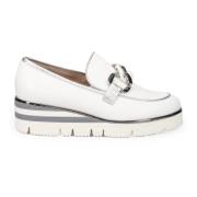 Witte Mocassins Comfortabel Stijlvol Sangiorgio , White , Dames