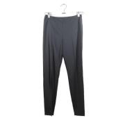 Pre-owned Wool bottoms Valentino Vintage , Black , Dames