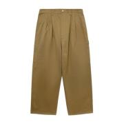 Beige Broek met Wijde Pijpen Comme des Garçons , Beige , Heren