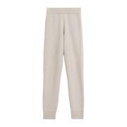 Kasjmierwolmix Broek Rodebjer , Beige , Dames