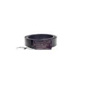 Pre-owned Leather belts Armani Pre-owned , Black , Dames