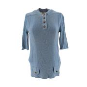 Pre-owned Wool tops Chloé Pre-owned , Blue , Dames