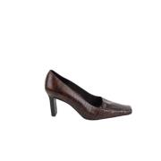 Pre-owned Leather heels Balenciaga Vintage , Brown , Dames