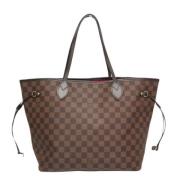 Pre-owned Canvas totes Louis Vuitton Vintage , Brown , Dames